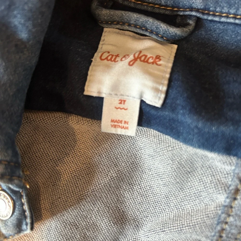 Cat & Jack Blue Denim Jacket for Kids